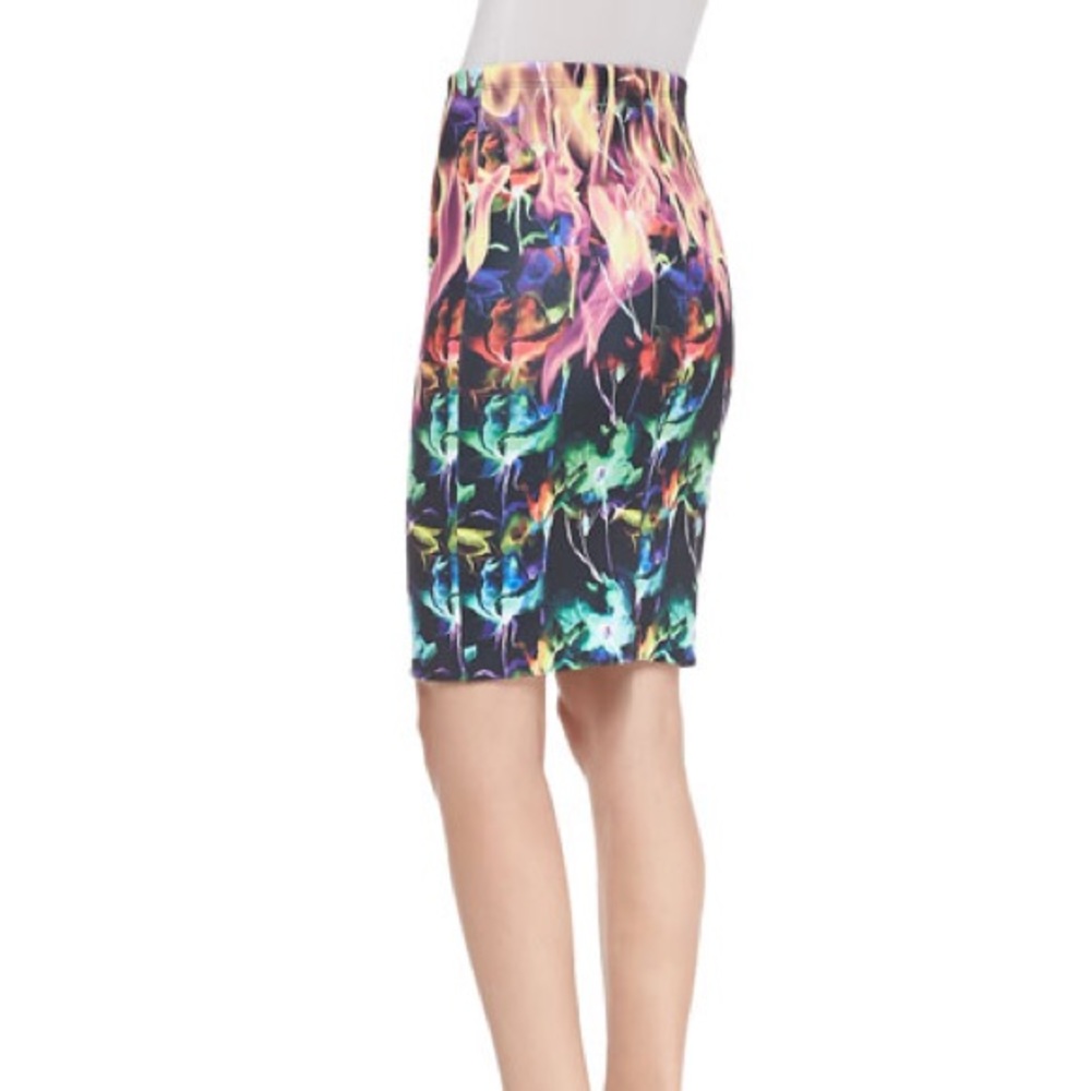 Clover Canyon neoprene Flamenco Fire Skirt